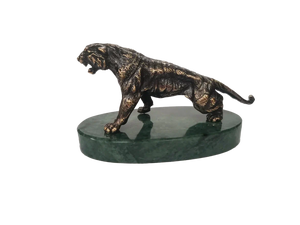Авторская статуэтка "Тигр рычащий" (малый)